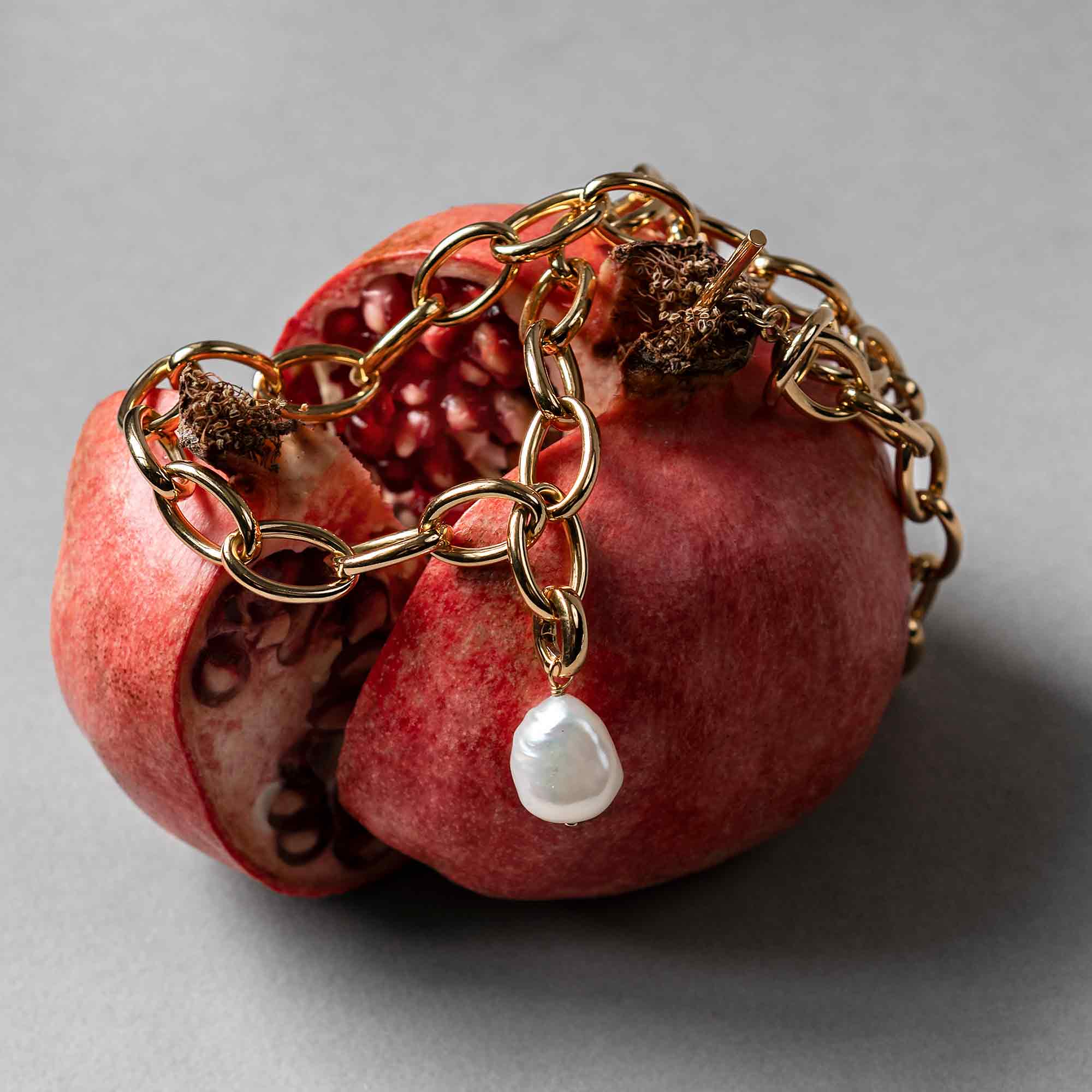 Chunky link chain bracelet