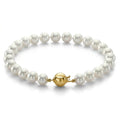 Armband 750/18 K Gelbgold Süsswasserzuchtperlen 7-8 mm - Ansicht 1