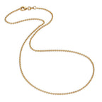 Halskette 375/9 K Gelbgold 50 cm Ø1.7 mm - Ansicht 2