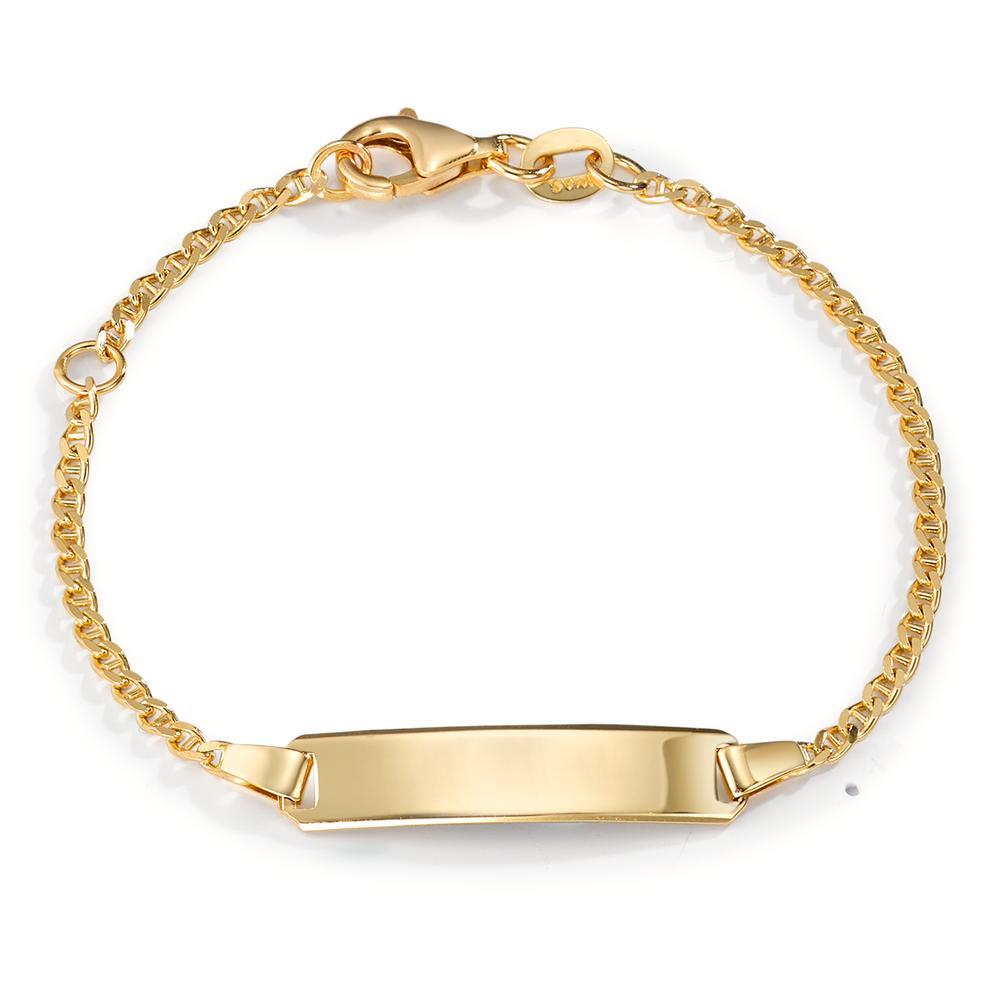 Gravurarmband 375/9 K Gelbgold 12-14 cm verstellbar - Ansicht 1