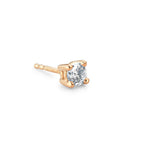 Ohrstecker 1 Stk 750/18 K Gelbgold Diamant 0.25 ct, w-si - Ansicht 1