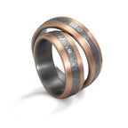 Partnerring 999 Tantal, 585/14 K Rosegold - Ansicht 2