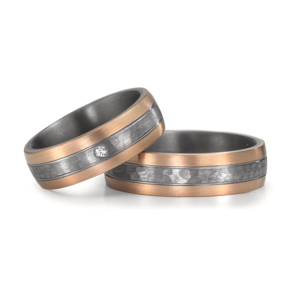 Partnerring 999 Tantal, 585/14 K Rosegold - Ansicht 3