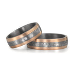 Partnerring 999 Tantal, 585/14 K Rosegold - Ansicht 3