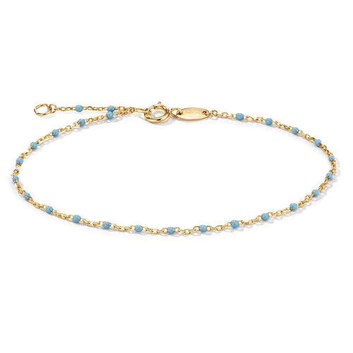 Armband 585/14 K Gelbgold emailliert verstellbar - Ansicht 1