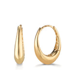 Klappcreolen 585/14 K Gelbgold - Ansicht 1