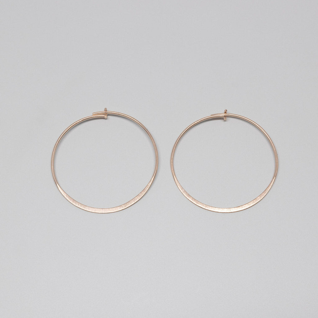 Satin flat hoop - M / L