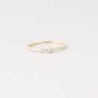 The fairy engagement ring | solid gold