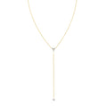 Trinity Y Necklace 14K