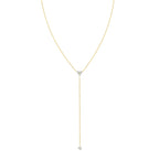 Trinity Y Necklace 14K