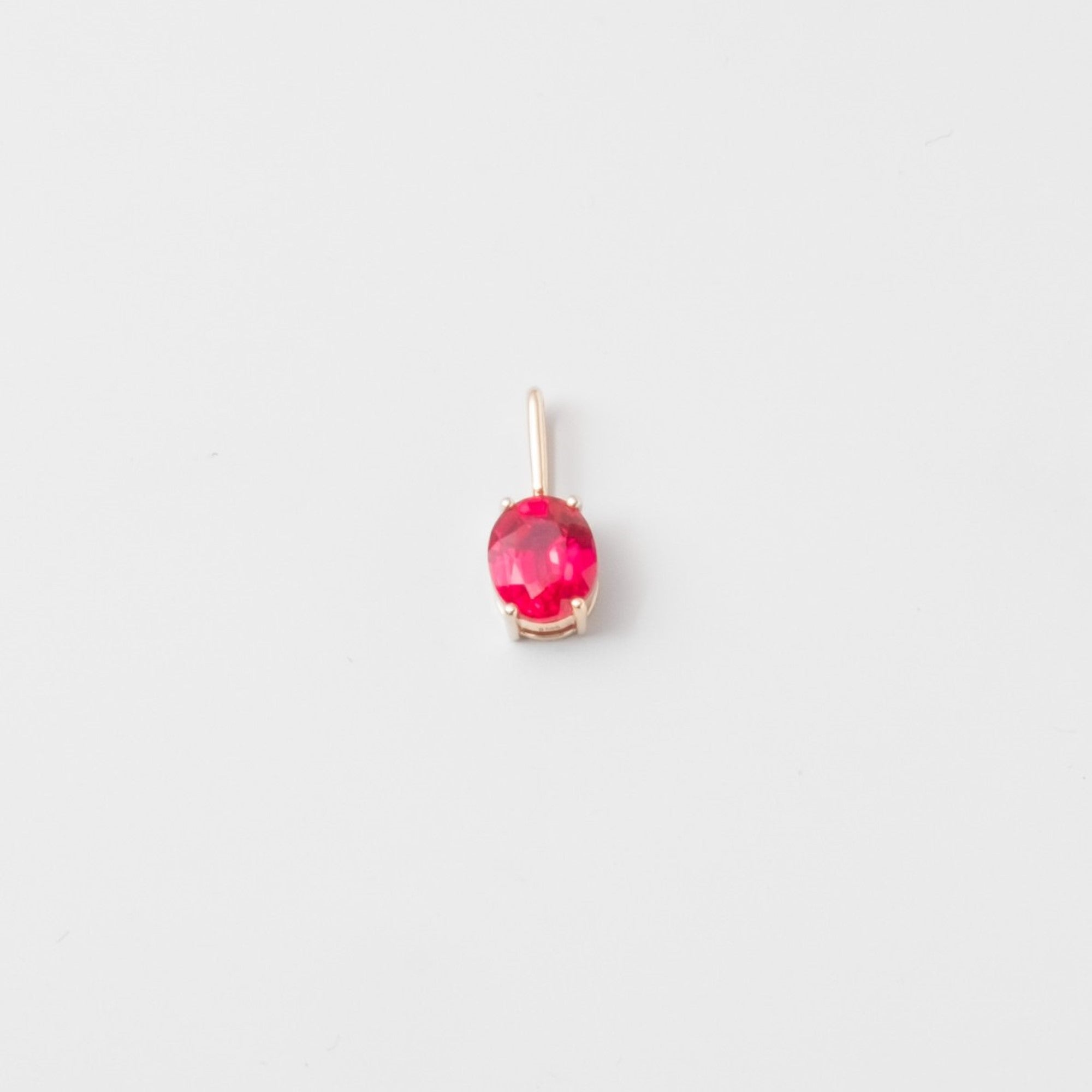 Birthstone necklace | solid gold