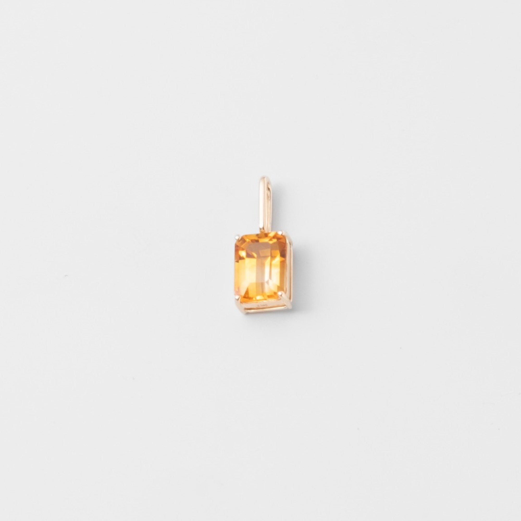 Birthstone necklace | solid gold