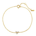 Trinity Bracelet 14K Gold