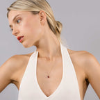 Birthstone necklace | solid gold