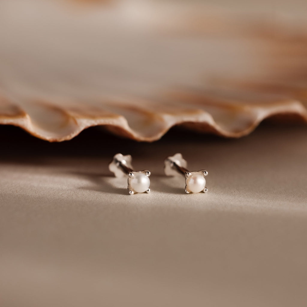 Baby Venus Flachrücken Ohrstecker – Luftli