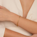 Diamant Zargen Tennis Armband – Luftli