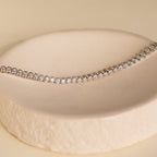 Diamant Zargen Tennis Armband – Luftli