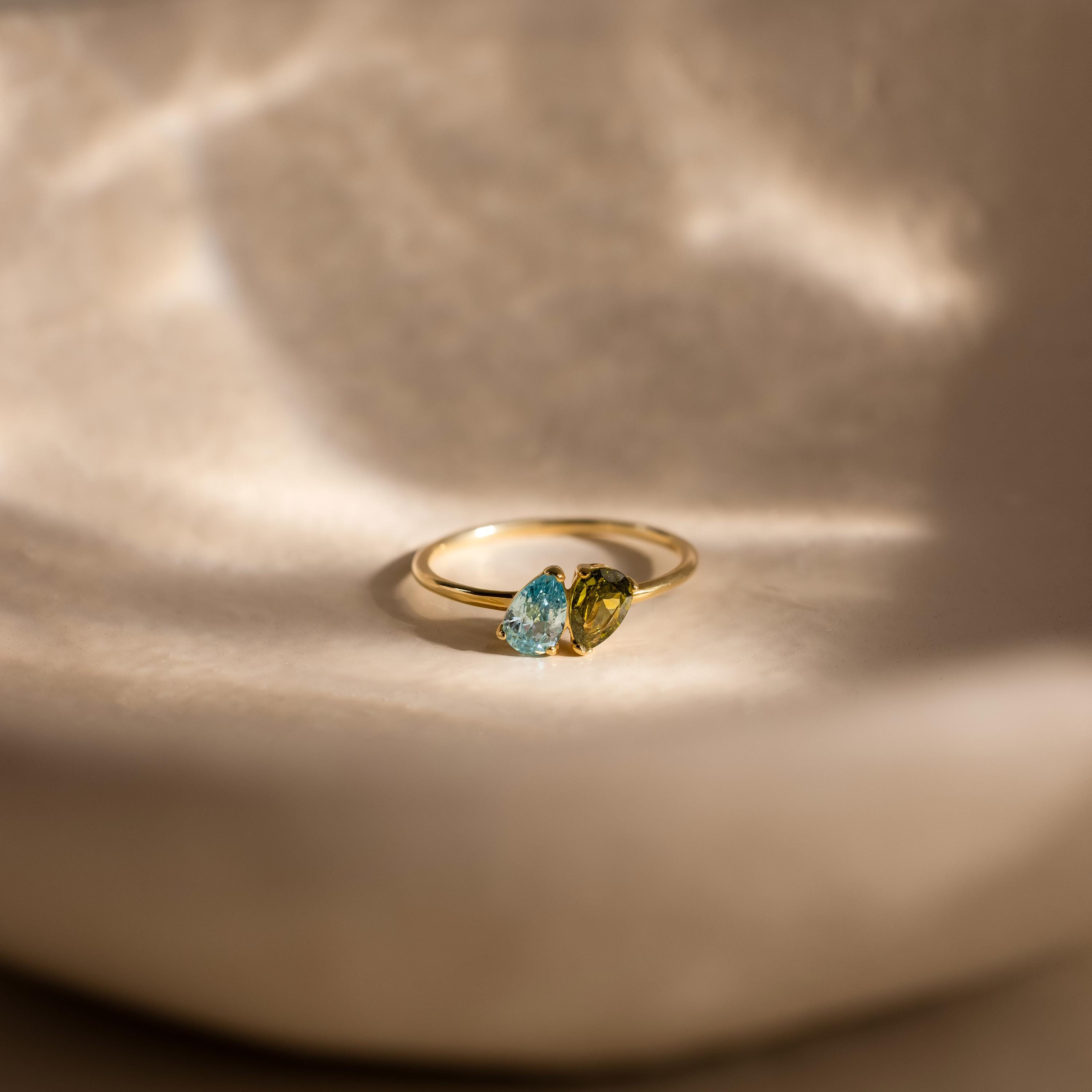 Duo Birnen Toi et Moi Ring – Luftli