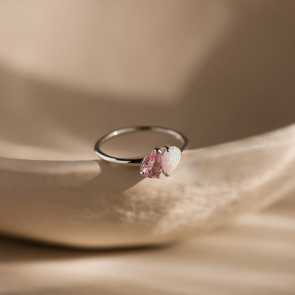 Duo Birnen Toi et Moi Ring – Luftli