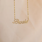 Elegante Pavé Namenskette – Luftli