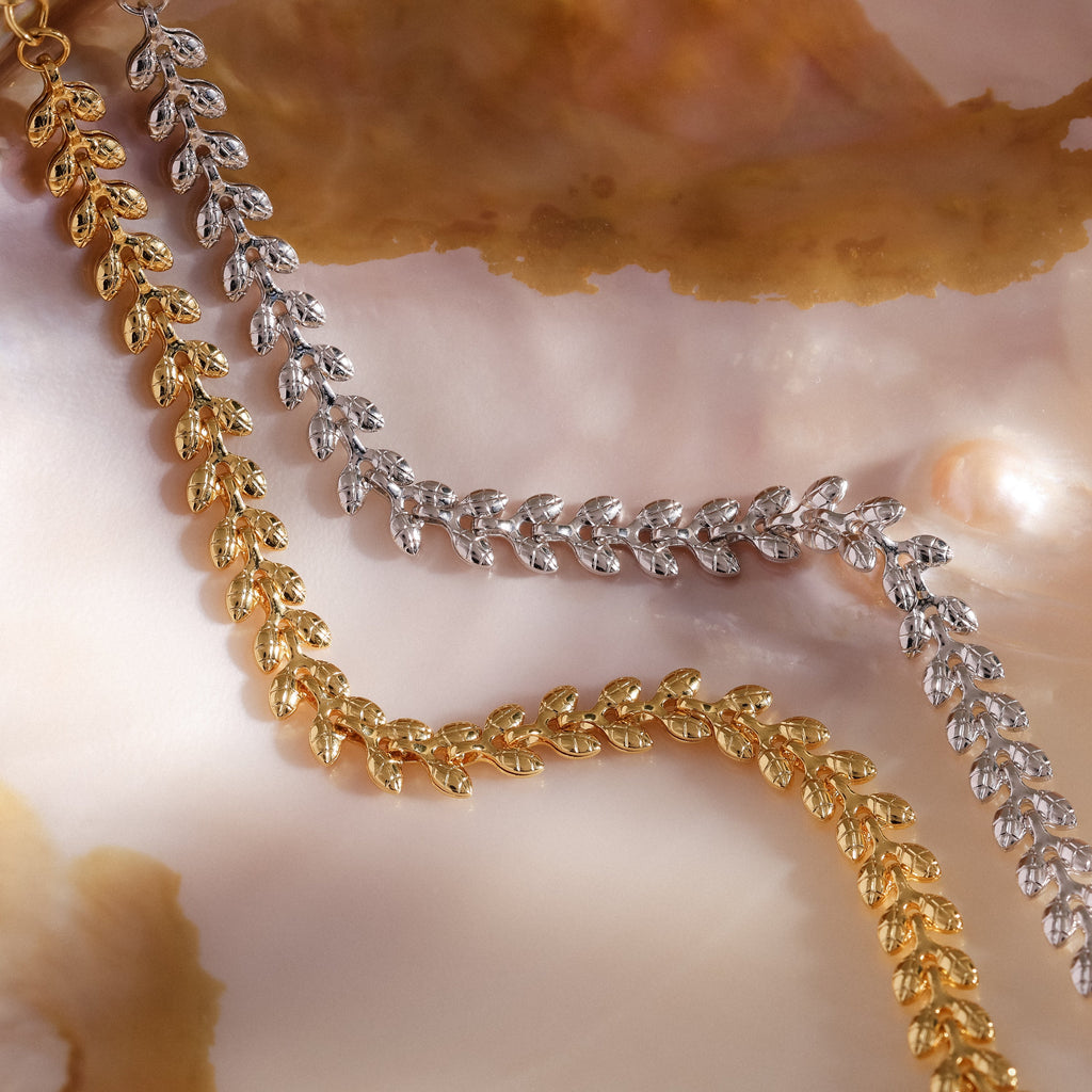 Fischgrät Kette Armband – Luftli