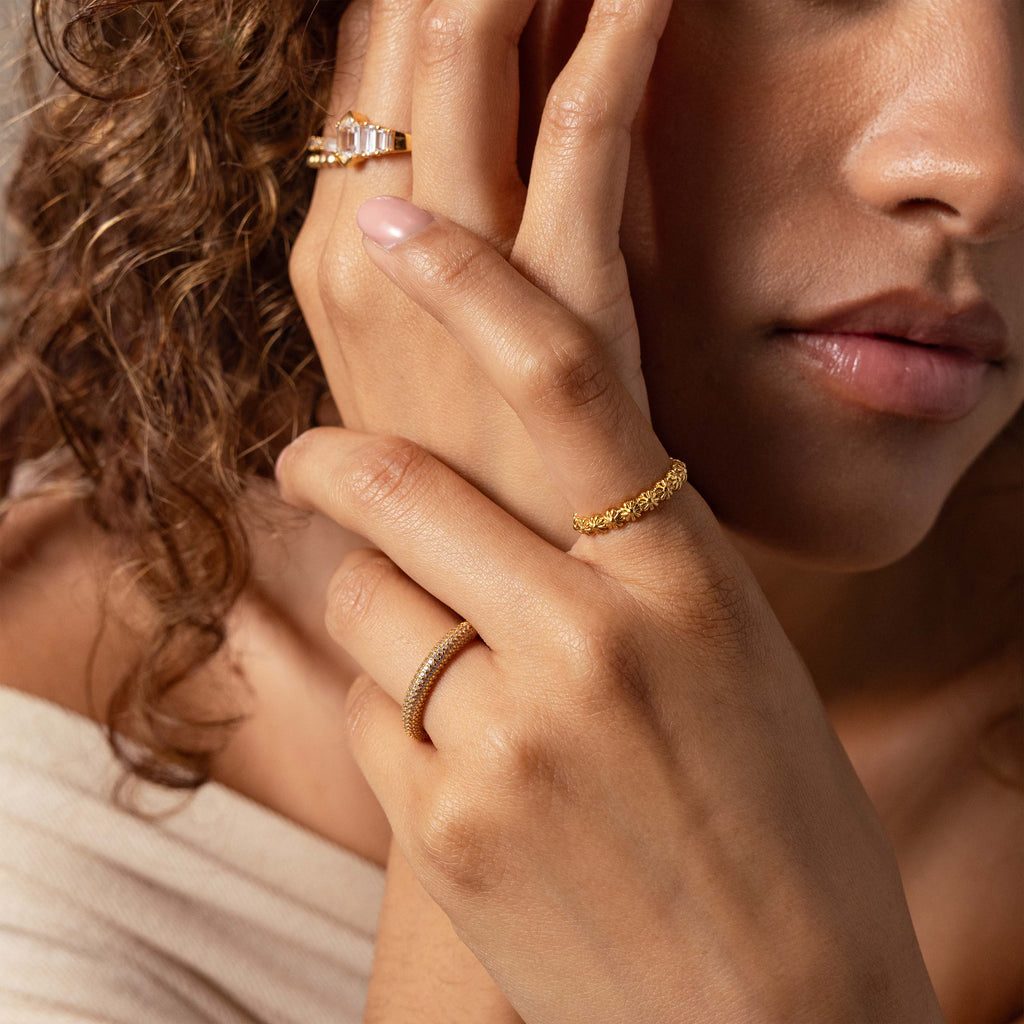 Gänseblümchen Mémoire Ring – Luftli