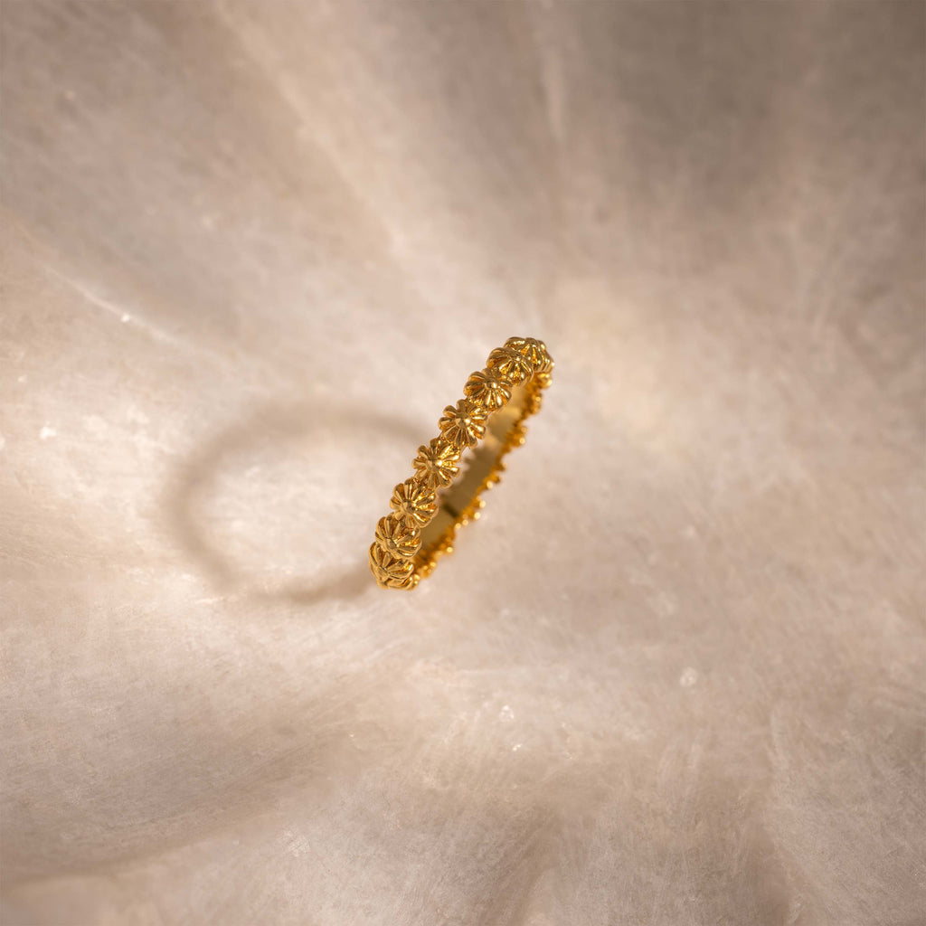 Gänseblümchen Mémoire Ring – Luftli
