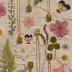 Geburtsblumen Charm Halskette – Luftli