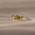 Jade Tautropfen Ring – Luftli