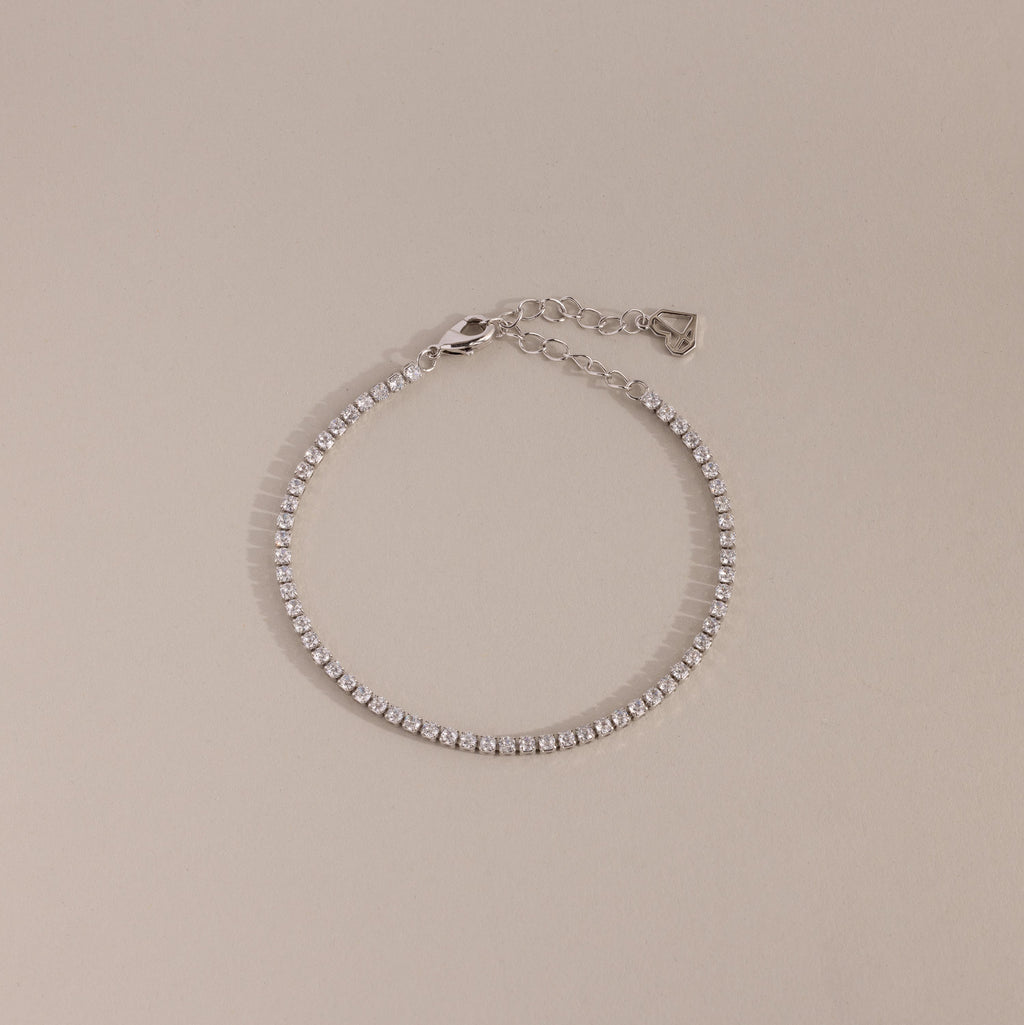 Klassisches Diamant Tennis Armband – Luftli