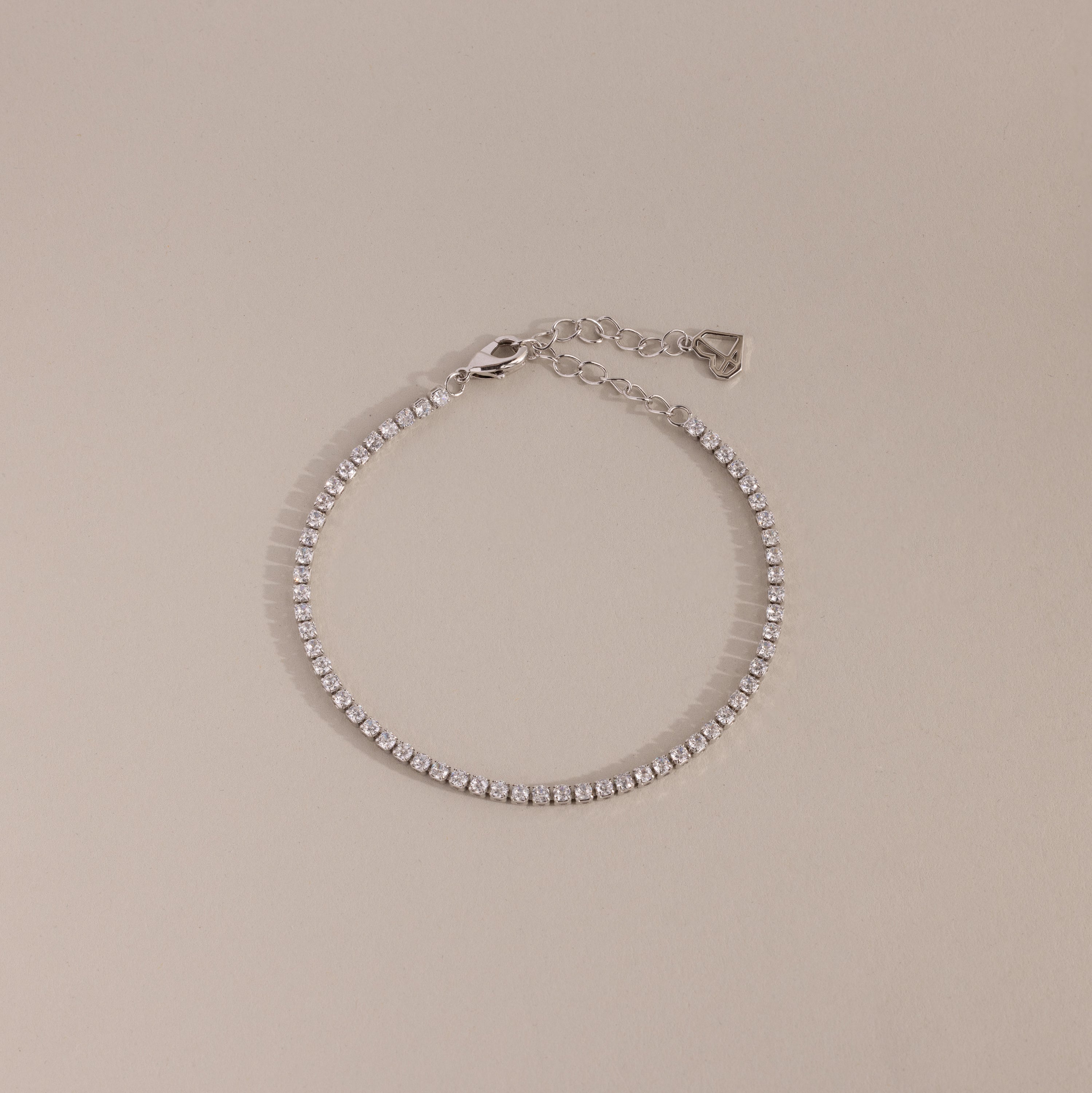 Klassisches Diamant Tennis Armband – Luftli