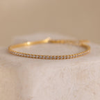 Klassisches Diamant Tennis Armband – Luftli