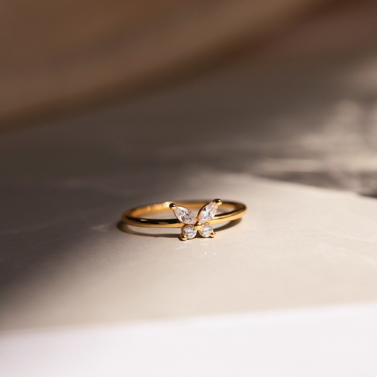 Mariposa Diamant Ring – Luftli