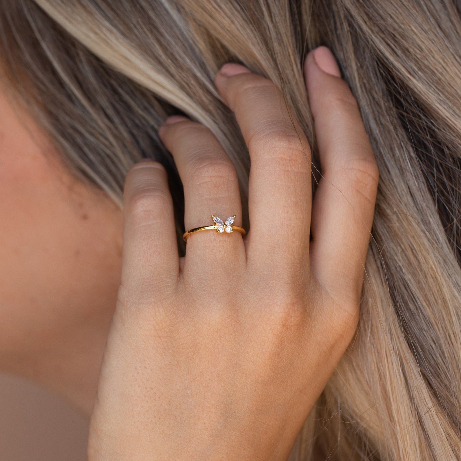 Mariposa Diamant Ring – Luftli