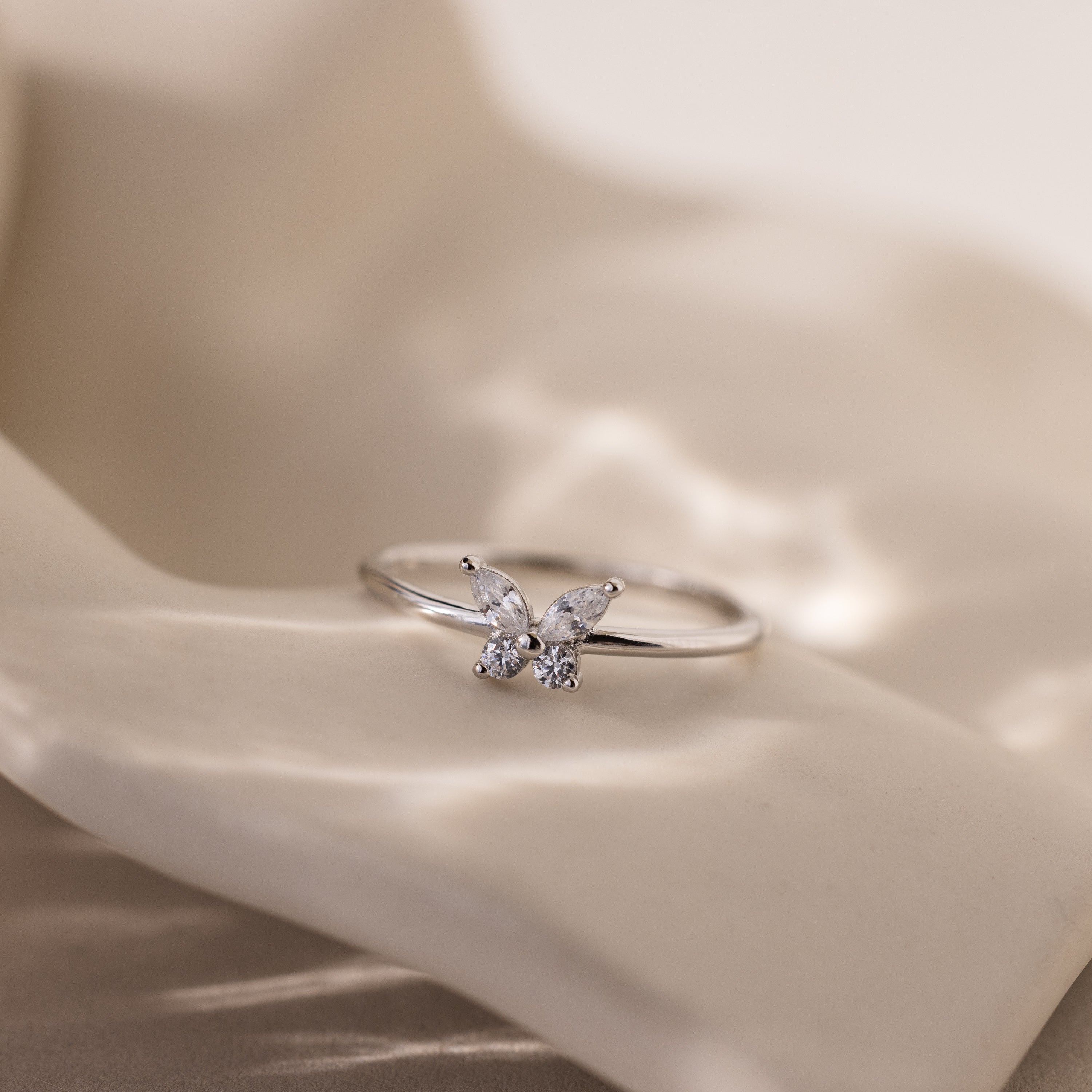 Mariposa Diamant Ring – Luftli