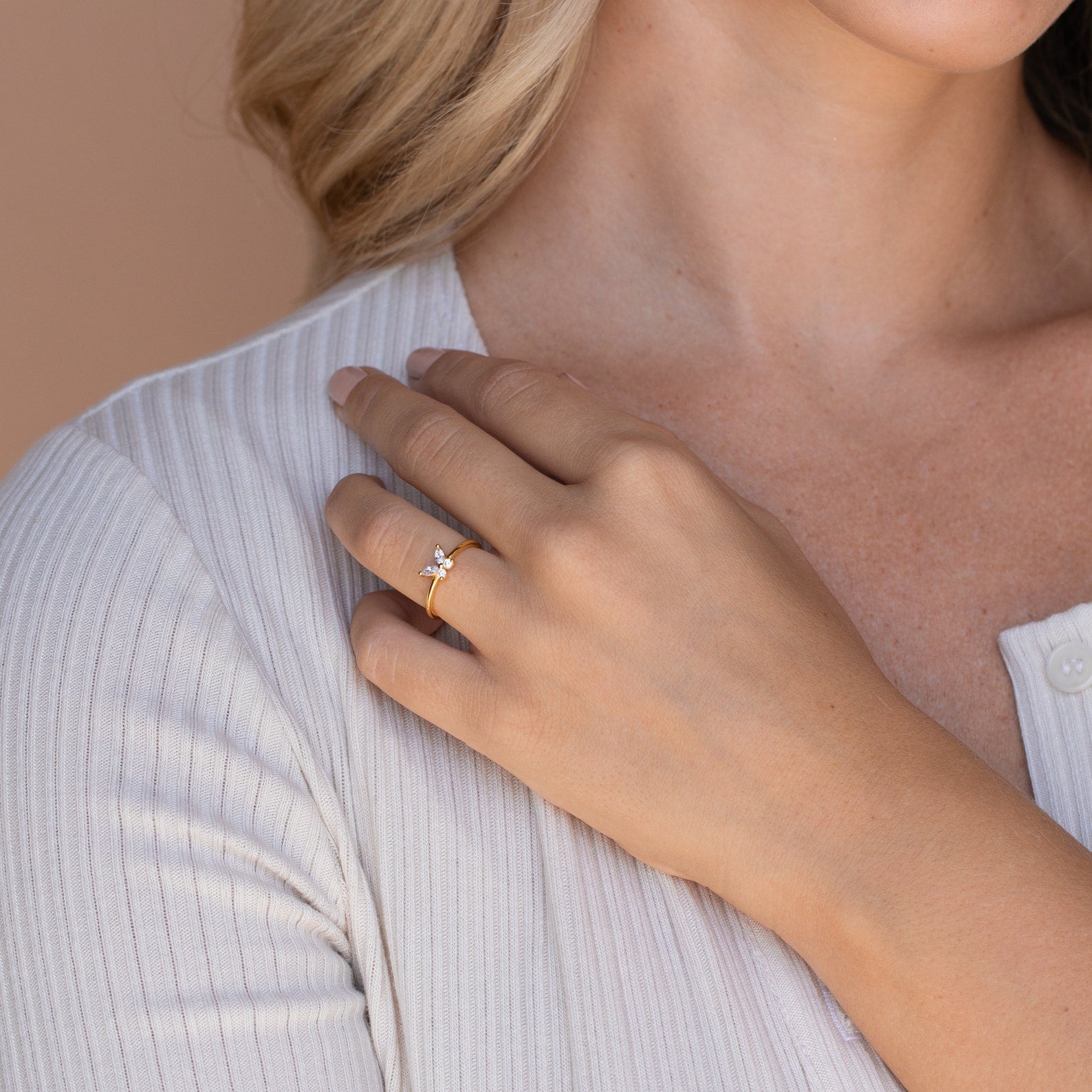 Mariposa Diamant Ring – Luftli
