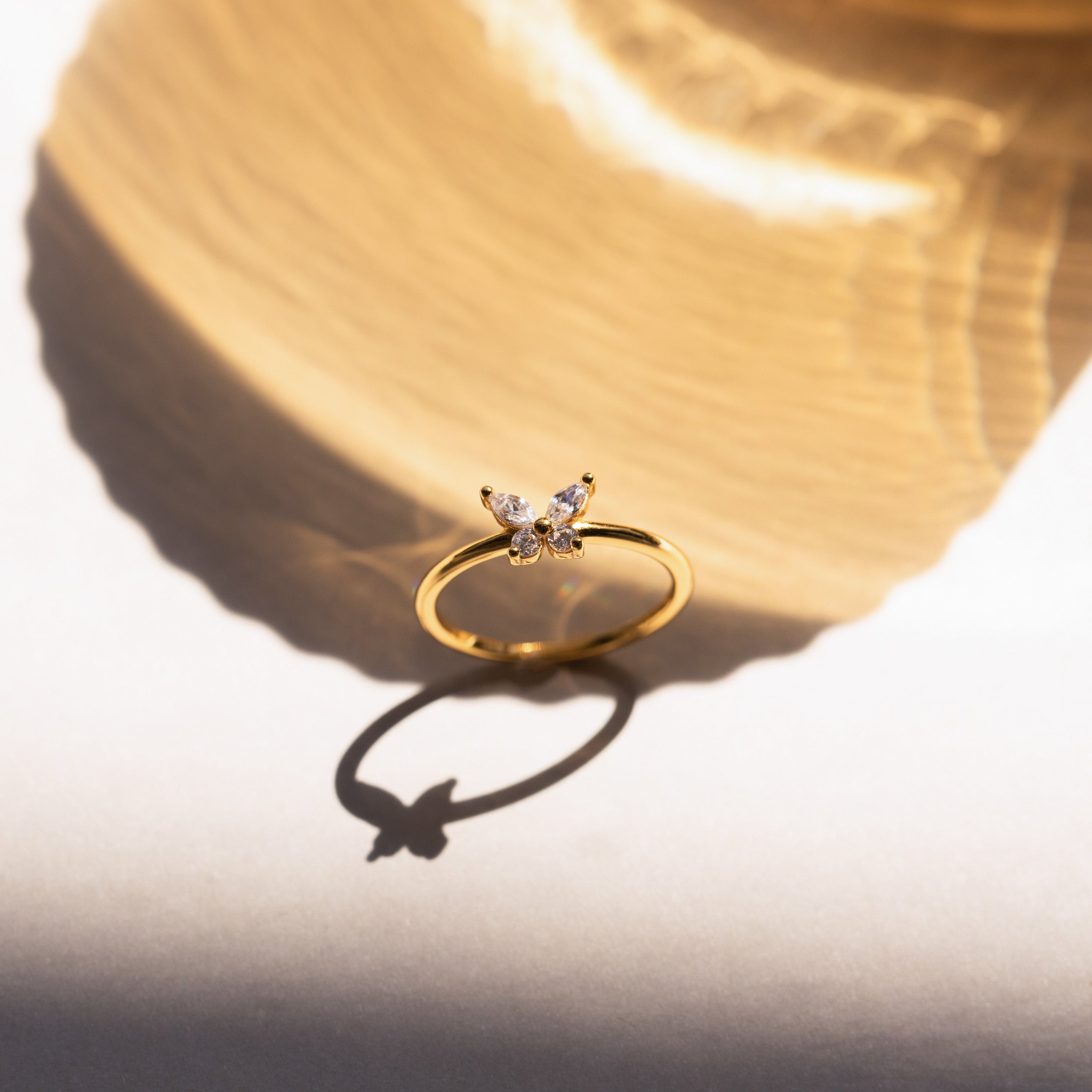 Mariposa Diamant Ring – Luftli