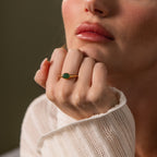 Oval Jade Siegel Ring – Luftli