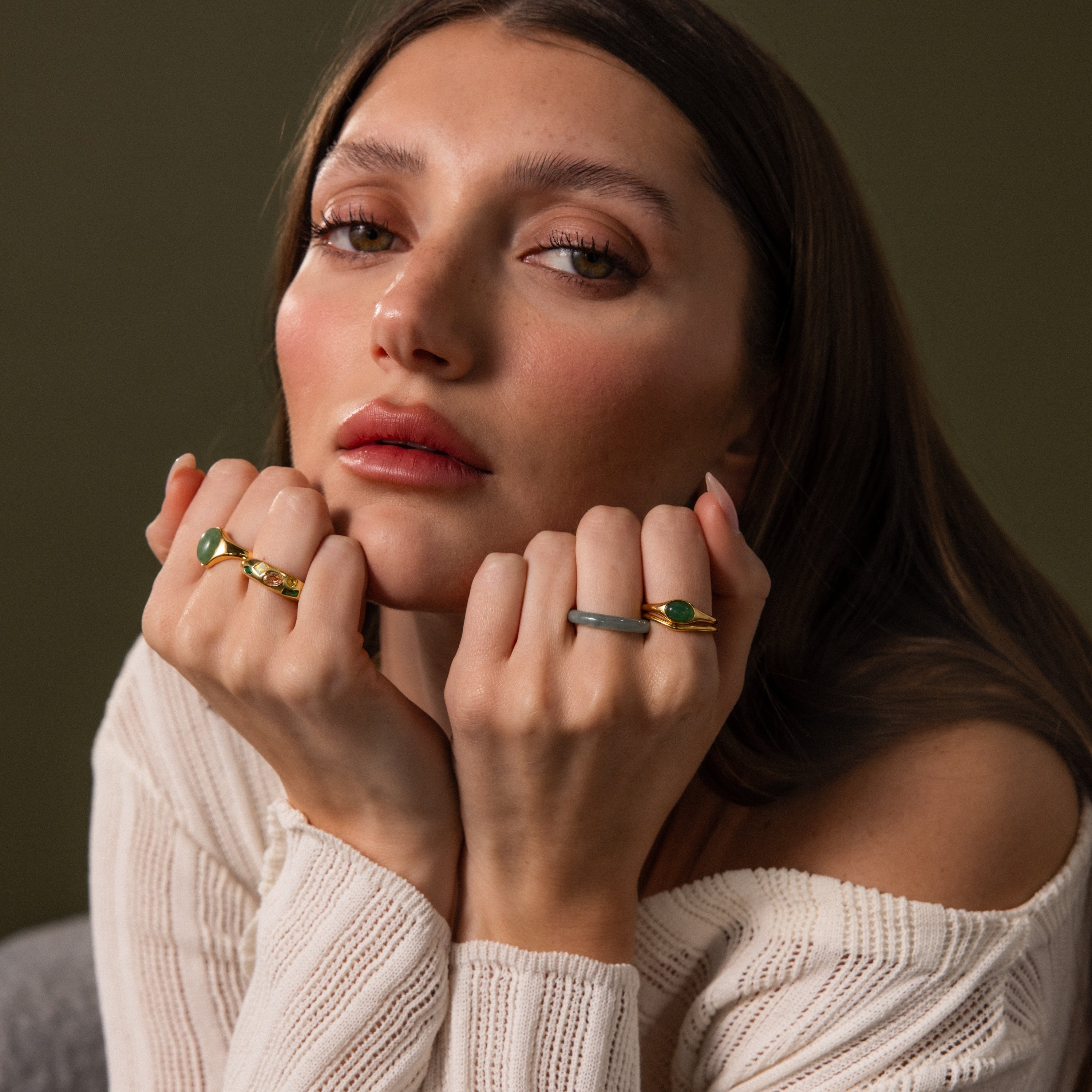 Oval Jade Siegel Ring – Luftli