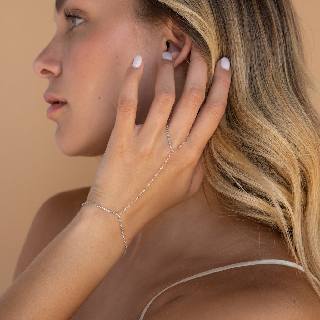 Perlen Hand Kette Armband – Luftli