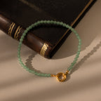 Perlen Jade Charm Armband – Luftli