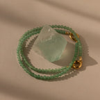 Perlen Jade Charm Armband – Luftli