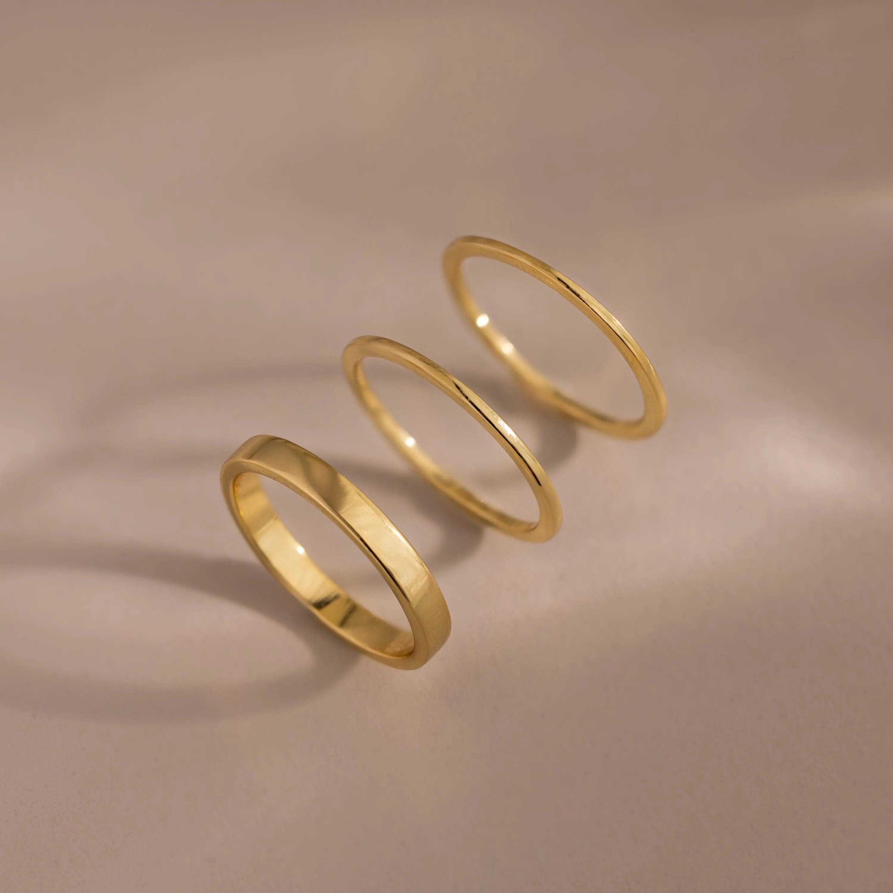 Schlichter Ring Set – Luftli