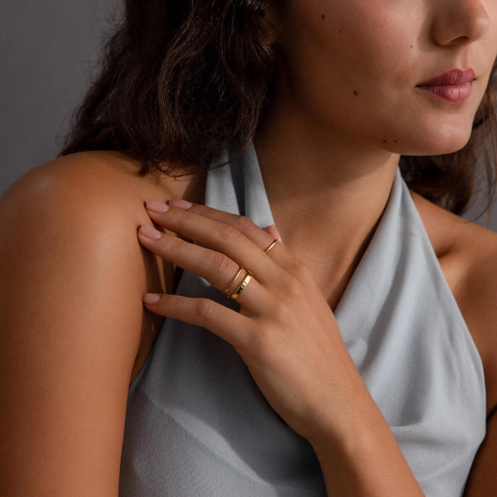 Schlichter Ring Set – Luftli