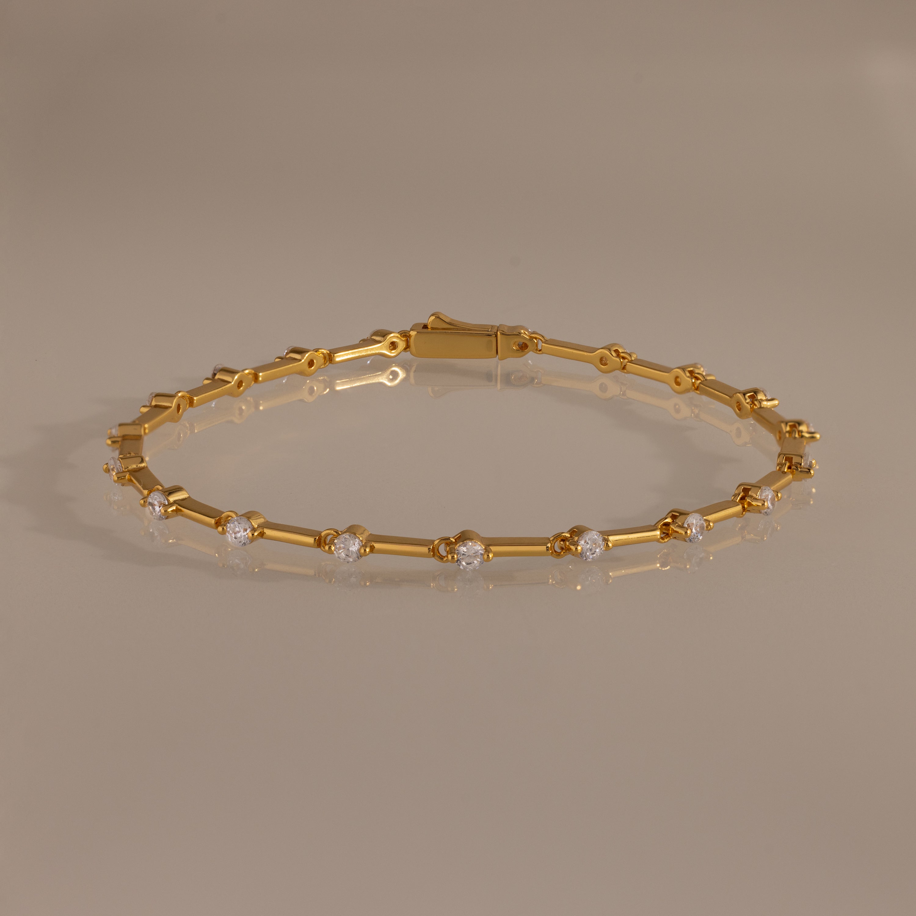 Sprinkle Diamant Tennis Armband – Luftli