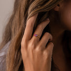 Toi et Moi Tropfen Herz Ring – Luftli