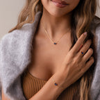Toi et Moi Tropfen Herz Ring – Luftli