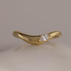 Zen Edelstein Kurven Ring – Luftli