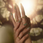 Zen Edelstein Kurven Ring – Luftli