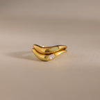 Zen Edelstein Kurven Ring – Luftli